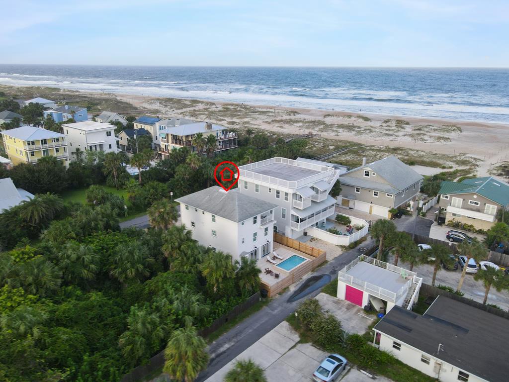 Just Coasting 5 bedroom ocean view pool home Beach Side St